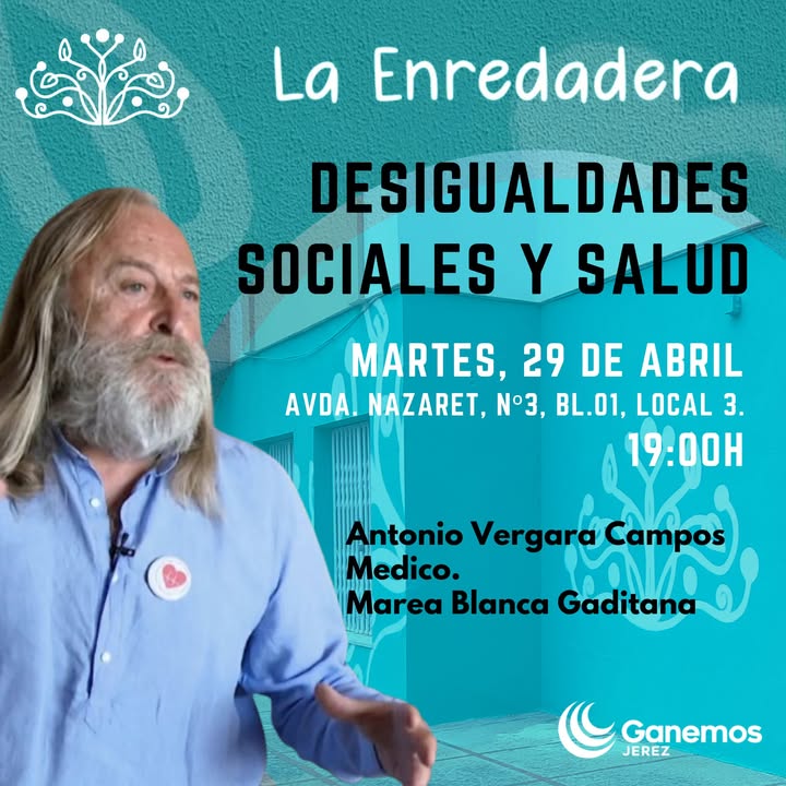 Conferencia-coloquio: «Desigualdades sociales y salud»