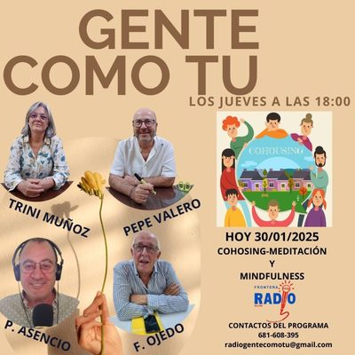 Cartel del programa: COHOSING-MEDITACIÓN Y MINDFULNESS