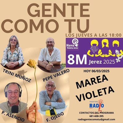 Cartel del programa: 8M DIA DE LA MUJER-MAREA VIOLETA