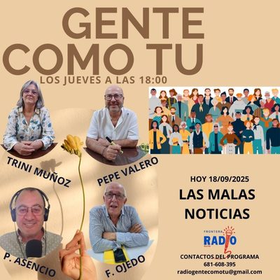 Cartel del programa: ESTA TARDE VUELVE GENTE COMO TU