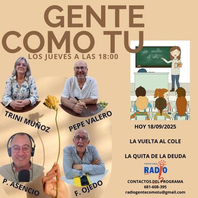 Cartel del programa: LA VUELTA AL COLE Y MUCHO MAS