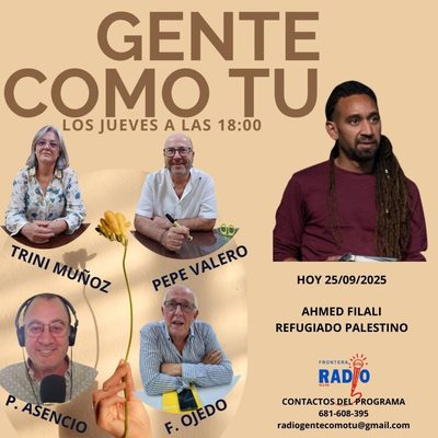 Cartel del programa: AHMED FILALI, REFUGIADO PALESTINO