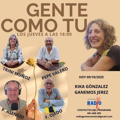Cartel del programa: KIKA GÓNZALEZ, GANEMOS JEREZ