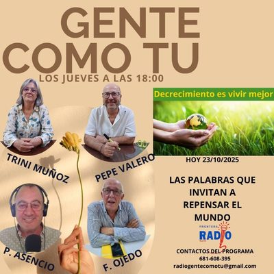 Cartel del programa: CUANDO LAS PALABRAS INVITAN A REPENSAR EL MUNDO
