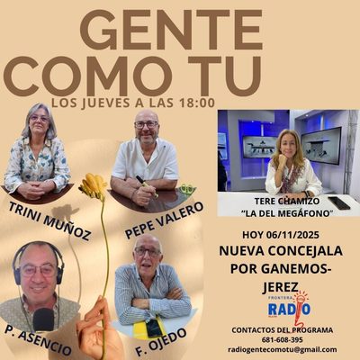 Cartel del programa: TERE CHAMIZO, LA NUEVA CONCEJALA QUE NO PIERDE LA VOZ NI LA PASIÓN