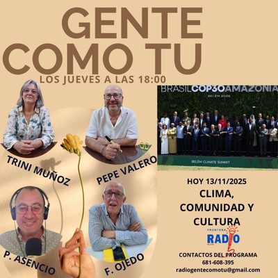 Cartel del programa: CLIMA, COMUNIDAD Y CULTURA