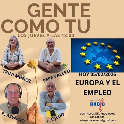 Cartel del programa: EUROPA Y EL EMPLEO