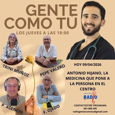 Cartel del programa: ANTONIO HIJANO, LA MEDICINA QUE PONE A LA PERSONA EN EL CENTRO